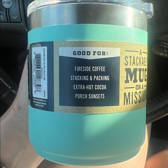 YETI Rambler Stainless Steel Mug ~ Seafoam Green ~ New! - Picture 8 of 8
